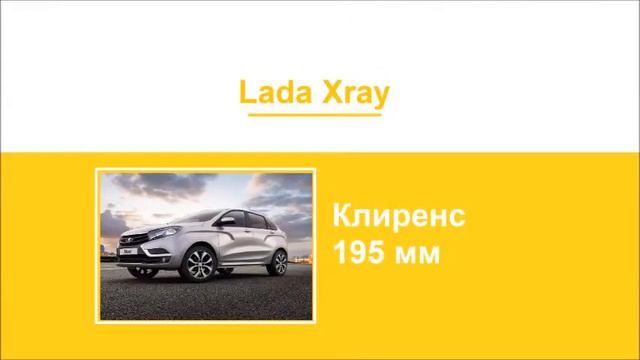Дорожный просвет Лада 2019 . Клиренс автомобилей Lada 2019