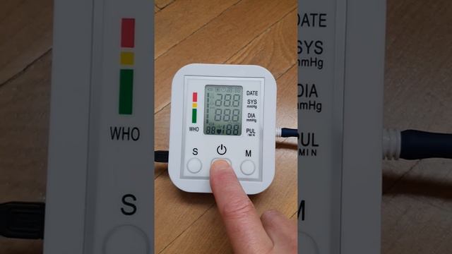 blood pressure monitor error