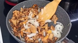 Рецепт ПАСТЫ С ЛИСИЧКАМИ! Спагетти с лисичками на ужин за 20 минут!