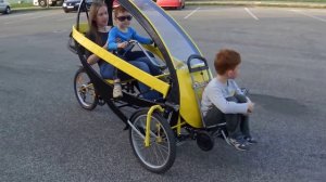 recumbent urban tricycle