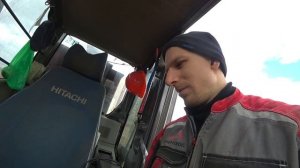 Экскаватор zx 330-3 жесткая работа двигателя 6hk1