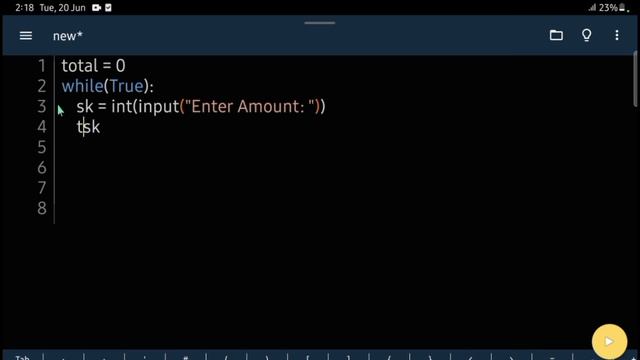 Making a shopkeeper calculator using python. | Coders Gang