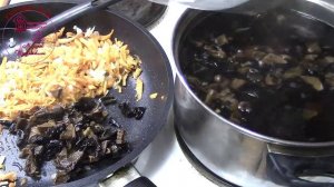 Грибовница. Грибной суп с перловкой