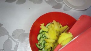 Салат со свежим огурцом, грибами и шампиньонами. Салат на новогодний стол 2021