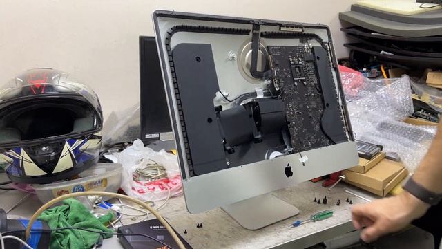 Апгрейд своими руками iMac 21 2019 A2116 4k RAM 32GB SSD SATA 1TB в 2022 году