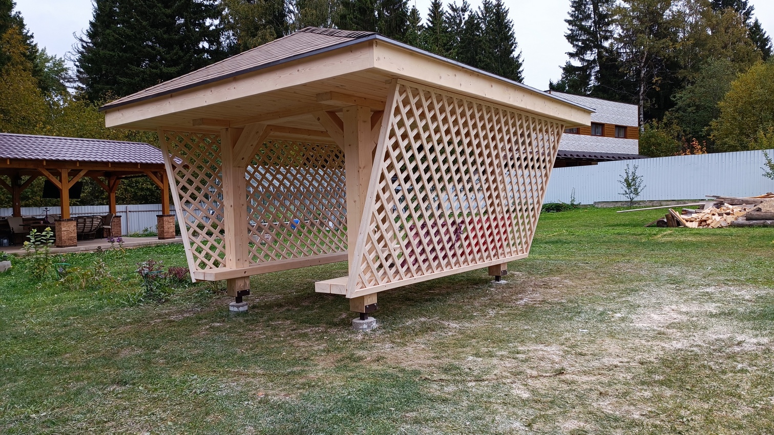 Уютная беседка 2 на 3 метра смотреть онлайн