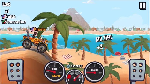 Hill Climb Racing 2 - All Cars смотреть онлайн