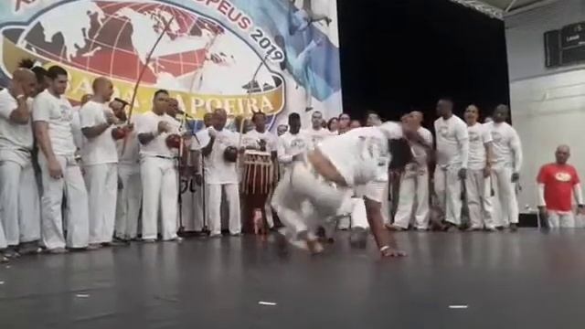 Abadá Capoeira - Jogo de angola - JOGOS EUROPEUS 2019 смотреть онлайн