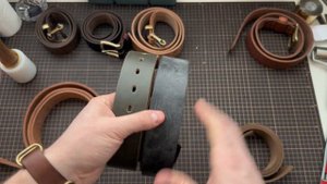 Ремень своими руками. Выбираем лучшую кожу для него. Hermann Oak | English Bridle | Horween