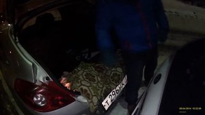 Отсос масла из двигателя.