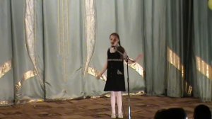 Петкевич Яна,10 лет - Ворона и лисица.Фестиваль "Аленький цветочек" - 2014