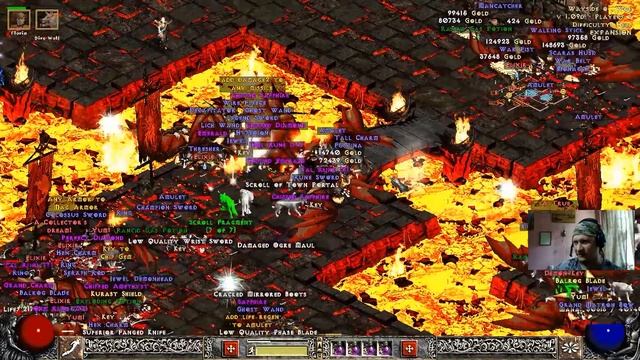 Diablo 2 Zy-El 4.4c #29 Некромант. Химеры. Бессмертные. Hell. FINAL.