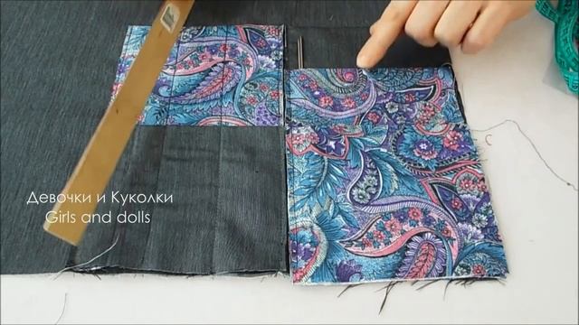 Идея бюджетного подарка из ткани. DIY. Органайзер для спиц и разных вещичек . Case for spokes.