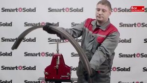 Ручной трубогиб Blacksmith BendMax-200 в работе