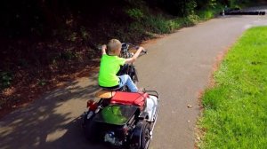 Детский Мотоцикл Харли Дэвидсон ? катаемся на детском мотоцикле ? real kids bike