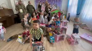 Подарки детям Донбасса от АО "НПЦАП"