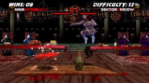 Mortal Kombat Blood Storm Vs Krossed Realms (Nina)