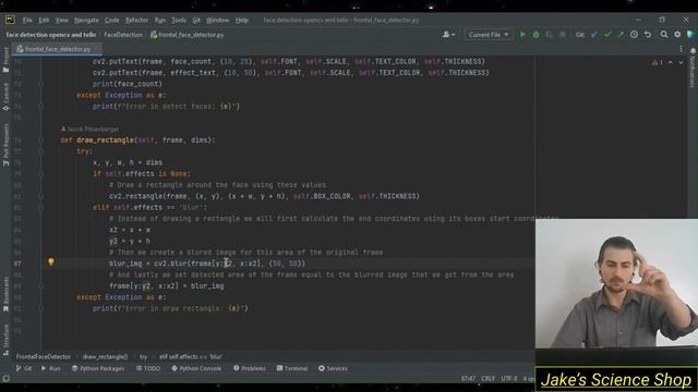 Programming Custom Face Blurs | Face Detection Blurring | Python, OpenCV, MediaPipe смотреть онлайн