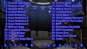 FNaF: Sister Location Full OST (With Chapters)