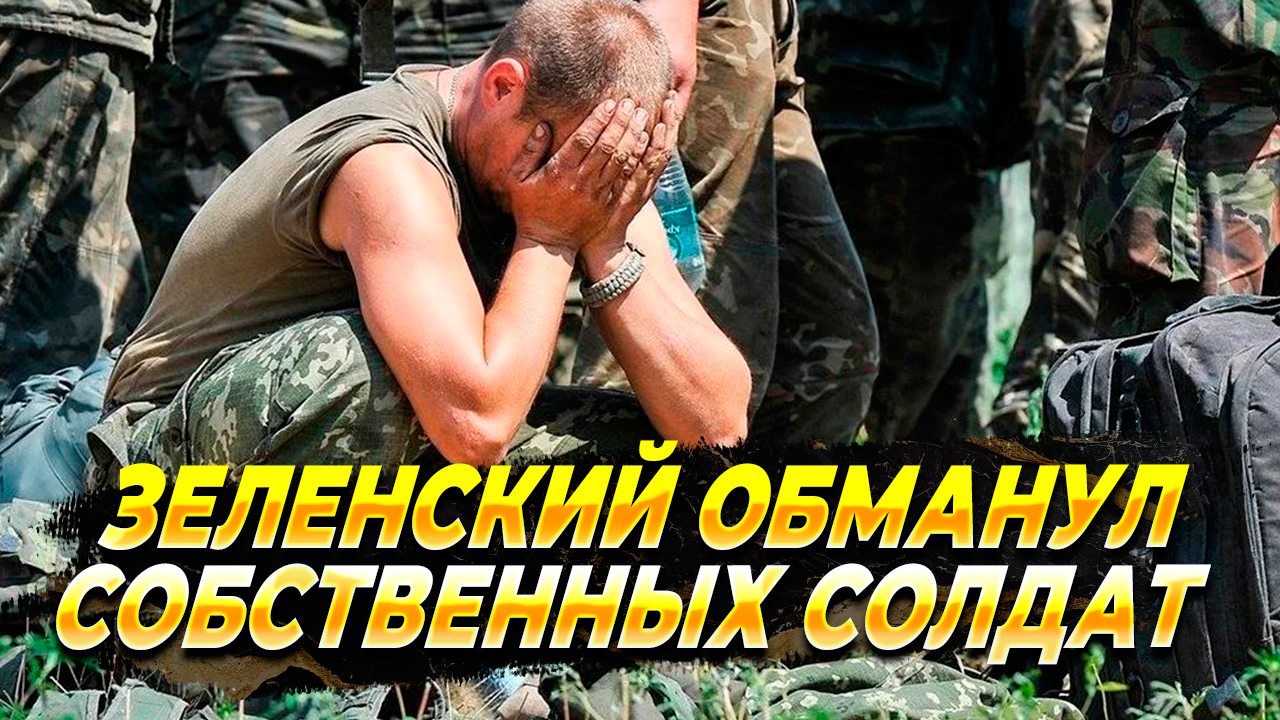 Зеленский предал всех своих солдат - Новости