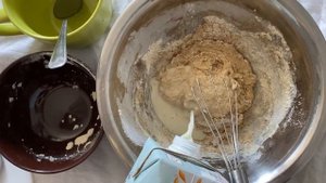 Пытаюсь приготовить vegan панкейки «без яиц»|Vegan pancakes