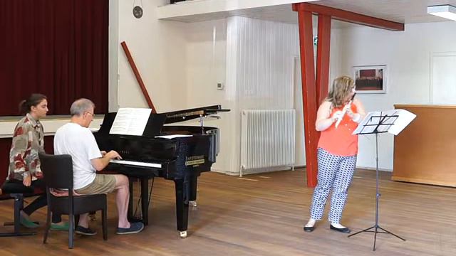 Pierre Sancan, Sonatine for flute and piano смотреть онлайн