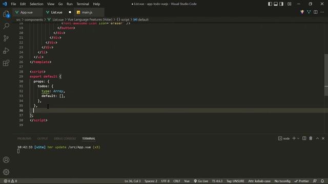 (6/8) Membuat Fungsi Menghapus List - Todo VueJS смотреть онлайн