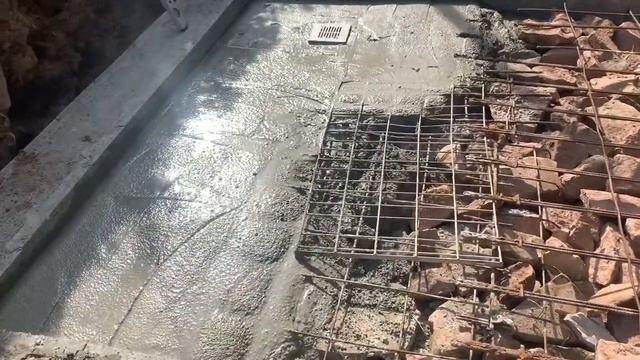 Баня.Канализация,заливка пола смотреть онлайн