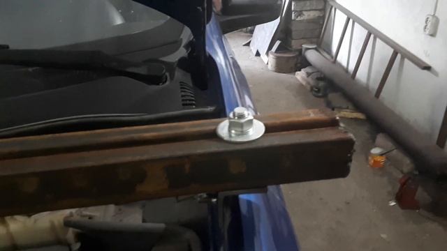 Изготовление траверсы для вывешивания двигателя смотреть онлайн