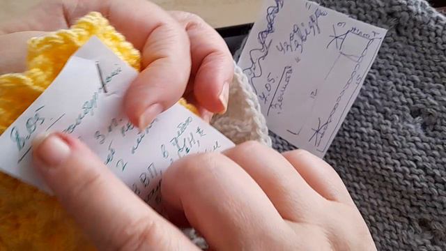 Как хранить образцы вязания