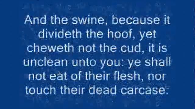 Dietary Laws of the Bible смотреть онлайн