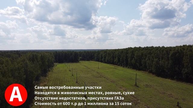 Категории участков от AUDITOR LAND. Стоимость участков в 2022 году.