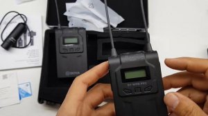 BOYA Wireless mic BY_WM8 Pro-K1 unbox and test