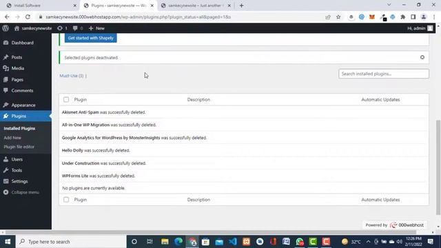 How to install WordPress in a free webhosting server