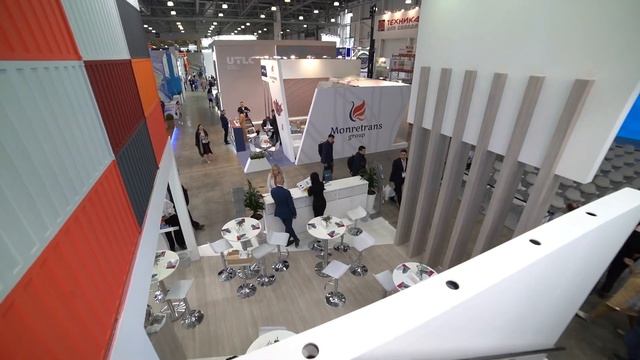 Двухэтажный выставочный стенд на выставке TransRussia. Уникальный дизайн и строительство стендов