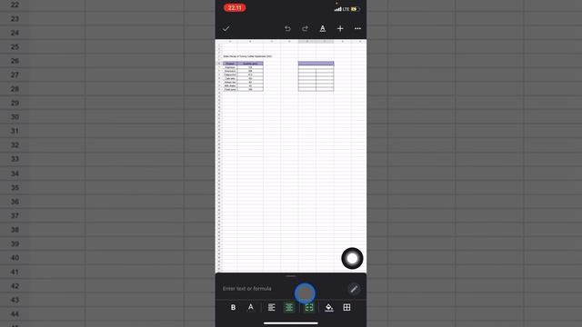 How do I split cells in a Google Sheets spreadsheet?