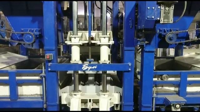 Вибропресс БП-550 для тротуарной плитки, бордюров, блоков