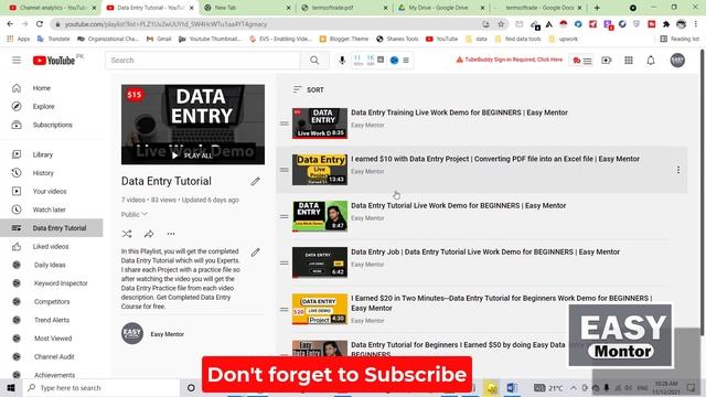 UpWork Tutorial  - Earn Money Easily - Data Entry, Typing, Copy Pasting & PDF to Word or Excel