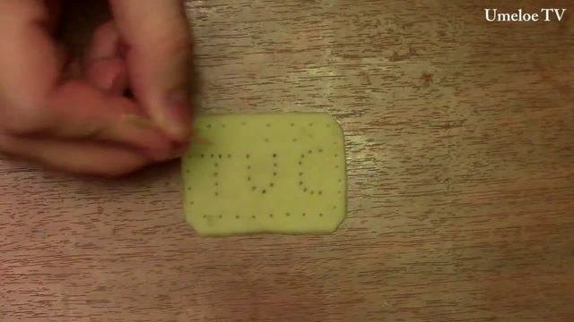 Как сделать КРЕКЕР TUC своими руками в домашних условиях смотреть онлайн