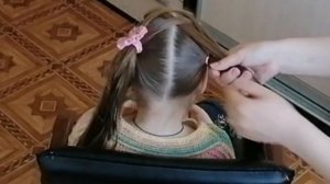 Прическа для девочки