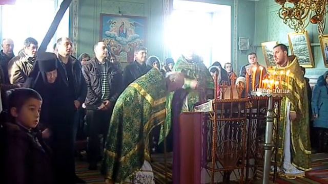 Молебен св. Агафье Кушлэуской. смотреть онлайн