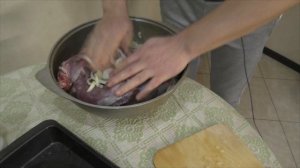 Маринованный заяц запечённый целиком. (Супер рецепт!!!).