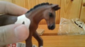 Распаковка и обзор лошадей schleich!!!/подарок на днюху!/1 часть
