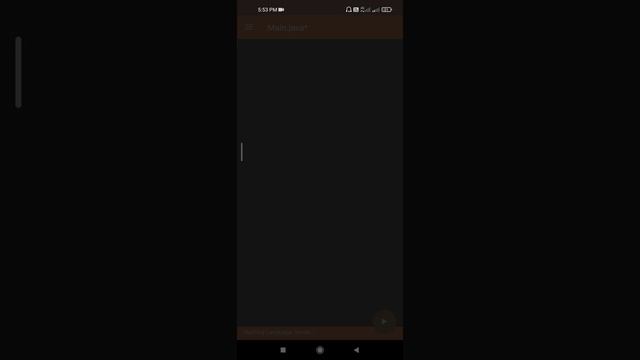 How to run JAVA code on mobile.Compiler for java. Learn code on mobile.java programming language.