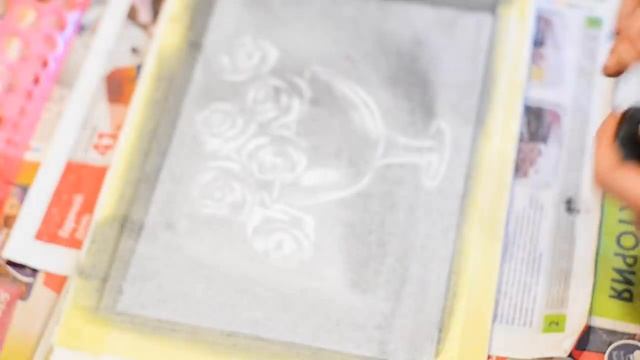 Рисуем розы клячкой. смотреть онлайн