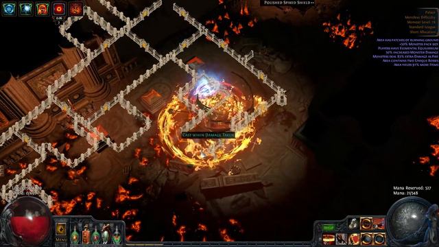 [Path of exile 1.3.0] AbyAegisBreaker double damage palace смотреть онлайн