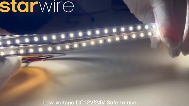 SMD2835 120leds/m led strip 5000K compared with 6000K смотреть онлайн