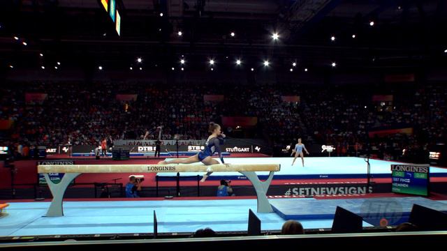 NIEMINEN Nitta (FIN) - 2019 Artistic Worlds, Stuttgart (GER) - Qualifications Balance Beam смотреть онлайн