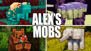 Обзор на мод на майнкрафт alex's mobs часть 1