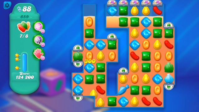 Candy Crush Soda Saga Level 659 🌟🌟🌟 смотреть онлайн